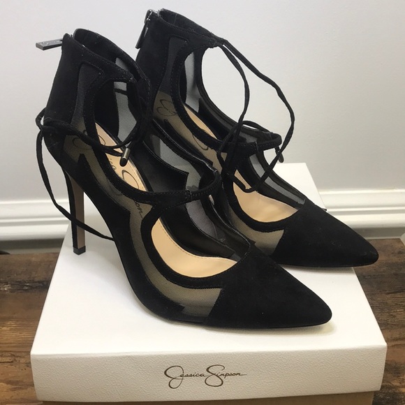 Black Jessica Simpson heels - Picture 1 of 4